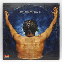 ★US ORIG PROMO LP★EDWIN BIRDSONG/What It Is 1972年 レアグルーヴ～サイケファンク傑作 JURASSIC 5ネタ ROY AYERS UBIQUITY 歌詞＋CS付_画像2