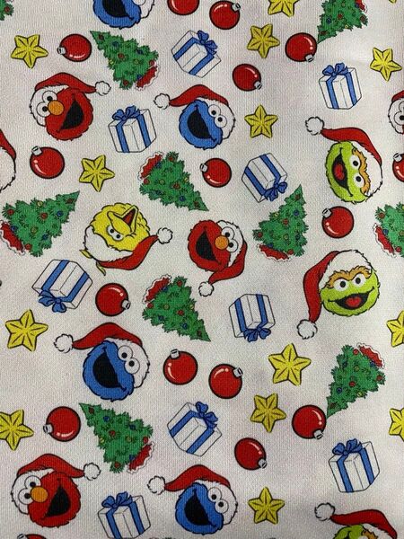 クリスマス ニット生地 犬服、子供服に