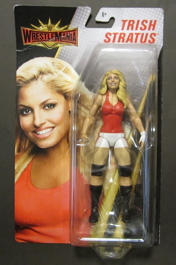 WWE DIVASのフィギュア3体とTシャツ ステイシー、トリー、トリッシュ