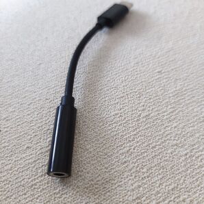 type-C イヤホンジャック 3.5mm 変換アダプタ 黒