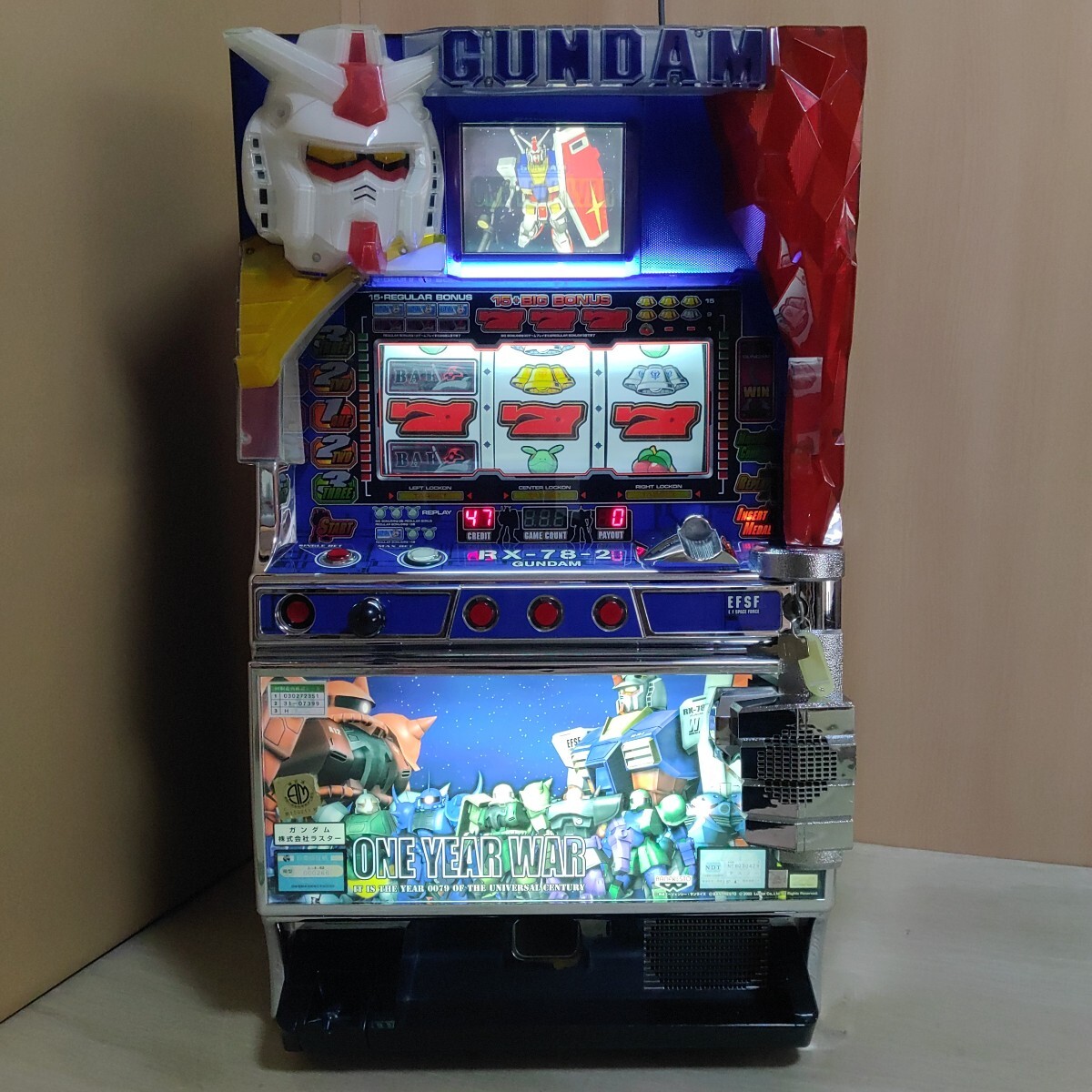 Yahoo!オークション -「?ガンダム」(パチスロ実機) (パチンコ Yahoo!オークション -「?ガンダム」(パチスロ実機) (パチンコ