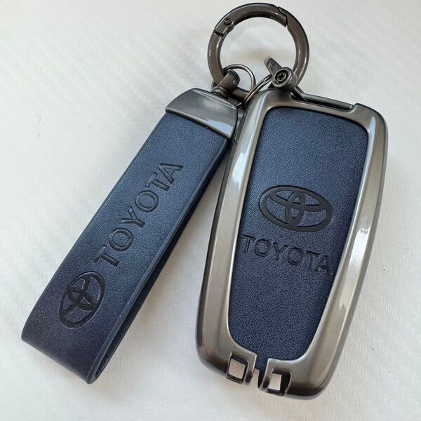 スマートキーケース キーカバー キーケース 専用設計 新型トヨタ 合皮 プリウス RAV4 カムリ クラウン ランクル プラド