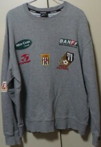 TOPPER(トッパー)製BANFF(バンフ)E.C.Bスウェットトップ(上)のみ　Ｌ　グレー　フットサル　Ｆリーグ　名古屋オーシャンズ_画像1