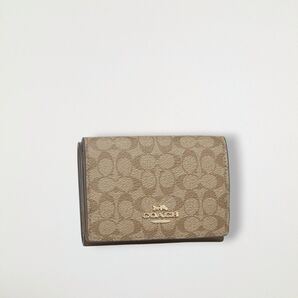 【最終値下】 コーチ COACH ミニ財布 オリガミ スモール トライフォールド ウォレット 【残りわずか】