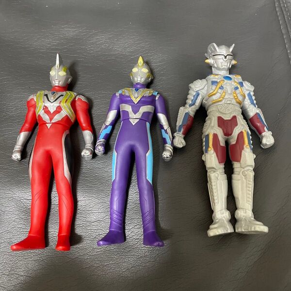 ソフビ ウルトラマン フィギュア トリガー スカイタイプ パワータイプ ウルトロイドゼロ