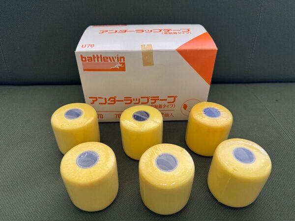 ニチバン アンダーラップテープ U-70 6個 未開封