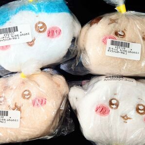 ちいかわ ふわふわミニキャラメルポーチ プライズ ちいかわ、ハチワレ、うさぎ、ラッコのセット