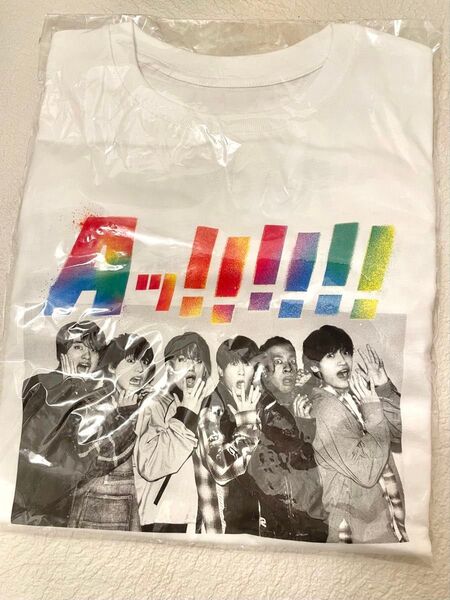 Aぇ! group Aッ!!!!!!と驚き全国ツアー グッズ長袖Tシャツ