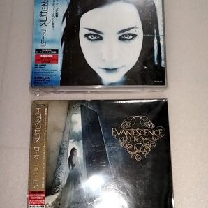 【廃盤】 エヴァネッセンス 2枚セット DVD付き限定盤 ステッカー付き 国内盤帯付き 送料無料 evanescence