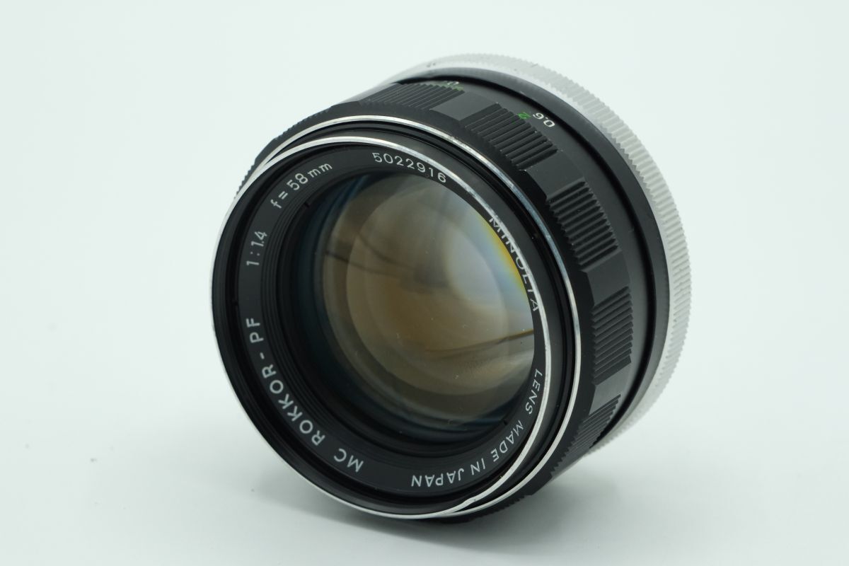 2024年最新】Yahoo!オークション -minolta 58mm 1.4の中古品・新品・未使用品一覧