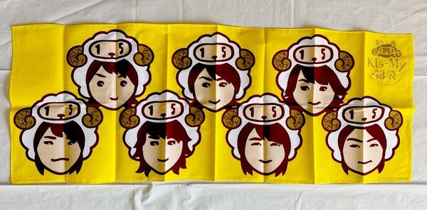 (非売品) Kis-My-福袋 2015 今年もよろしくThank youじゃん!会場限定 手ぬぐい