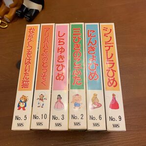 英語版 アニメ VHS コレクション 6本セット