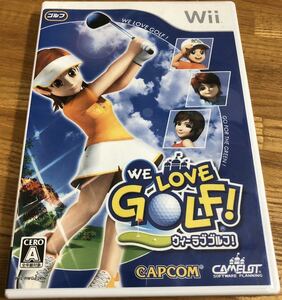 WE LOVE GOLF! wiiソフト ☆ 送料無料 ☆