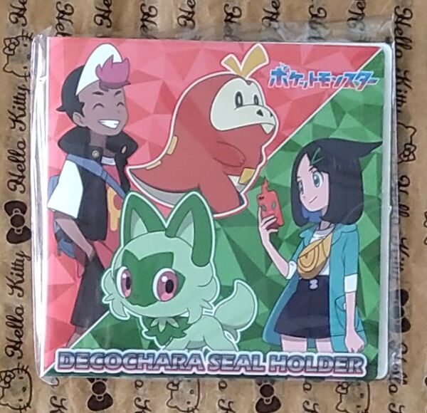 ポケモン ポケモンパン デコキャラ シールホルダー 2023年夏 デコキャラシール付き