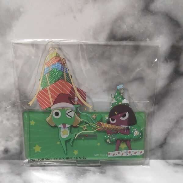 【新品未開封】ケロロ軍曹 ケロロ&ギロロ オリジナル アクリルスタンド クリスマス アリオ【非売品】