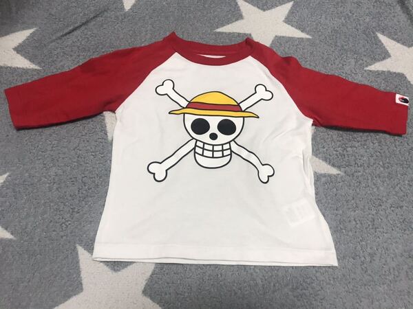 APE100Tシャツ パイレーツ ONE PIECE 七分丈