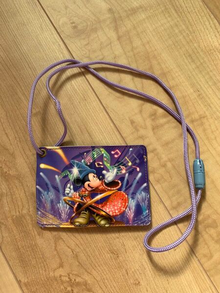 【Disney】パスケース 定期入れ ディズニー ミッキーマウス ディズニーシー