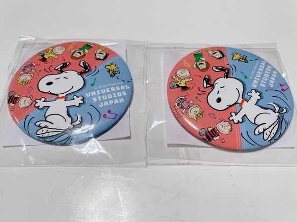 缶バッジ ユニバーサルスタジオジャパン SNOOPY