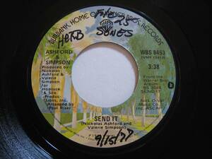 【7”】 ASHFORD & SIMPSON / SEND IT US盤 アシュフォード＆シンプソン