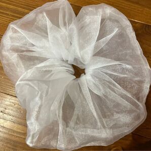 処分 ヘアゴム シュシュ 女の子 韓国 WEGO SPINNS jk 文化祭 フリル ダンス 可愛い 女の子 グランジ 透け感 美