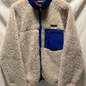 美品 patagonia FA01 クラシックレトロカーディガン M アメリカ製 パイル レトロX ジャケット フリース surf