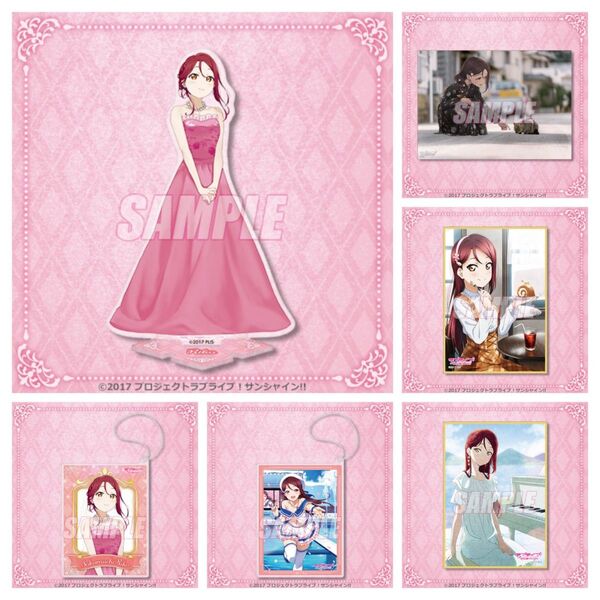 桜内梨子6点セミコンプセット くじ引き堂 ラブライブ! サンシャイン!! A賞 B賞 C賞 D賞 アクリルフィギュア 新品未開封