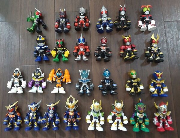 THE 仮面ライダー ミニ フィギュア まとめ 27点 セット
