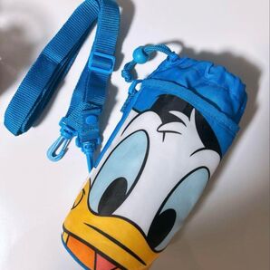ディズニー ドナルド ペットボトル入れ ストラップ