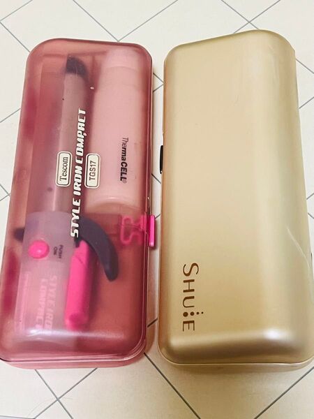 コンパクトコードレスヘアアイロン 持ち運び用
