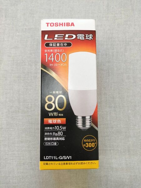 TOSHIBA LED電球 80w型相当 電球色