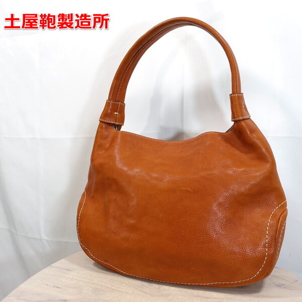 【定番】土屋鞄製造所 トーン オイルヌメ バギーワンショルダーバッグ Tone 茶