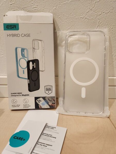 ESR iPhone 16 Pro Max ケース MagSafe対応 耐衝撃軍用規格 (HaloLock) マットクリア