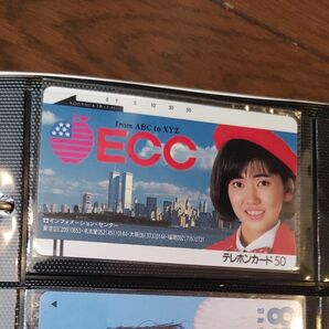 松本伊代 和久井映見 西田敏行 牧瀬里穂 テレカ テレホンカード