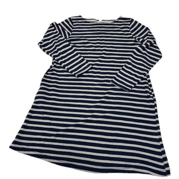 レディース 長袖 チュニックワンピース ボーダー柄 M〜Lサイズ