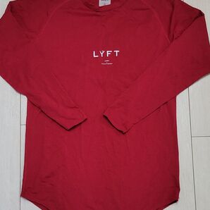 lyft ロンT 赤 サイズS