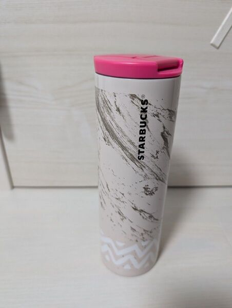 【新品未使用】 スターバックス ステンレスシリンダータンブラーマーブル473ml