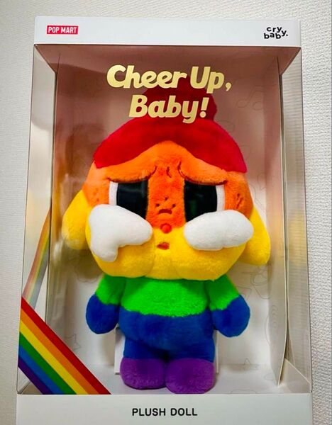【値下げ中】CRYBABY CHEER UP, BABY! ぬいぐるみ POPMART 新品未開封