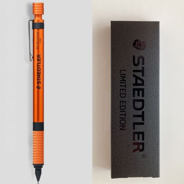 STAEDTLER 925 シャーペン オレンジレッドステッドラー 韓国限定