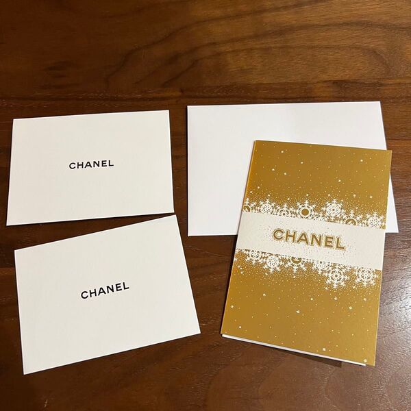 CHANEL【シャネル】クリスマスカード メッセージカード セット