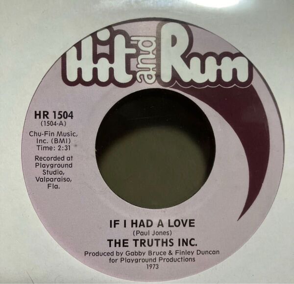 7 The Truths Inc. - If I Had A Love / Waiting For Your Love
