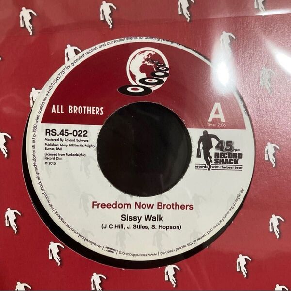 7 Freedom Now Brother - Sissy Walk / Fatboy Slim Deep Funk