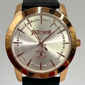 ★送料込 中古 時計 just cavalli クオーツ レディース 少し大きめ
