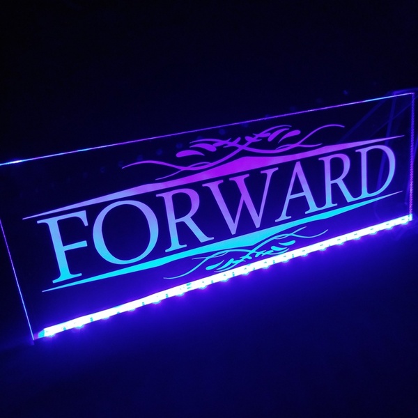 フォワード③ フルカラーLED アクリルプレート いすゞ ISUZU FORWARD ワンマン灯 トラック アンドン 安全窓 内装 ライト シガーソケット
