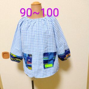 90~ スモック ハンドメイド
