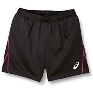 GW限定 超激安 新品 アシックス バレーボール レディース 骨盤ガードパッド付き プラクティス パンツ ブラック② Mサイズ