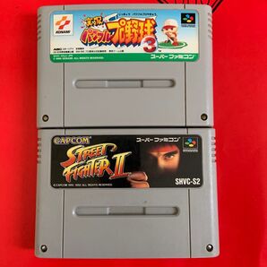 SFC スーパーファミコン2本セットです。動作確認済み。7.8.枚目画像有り。