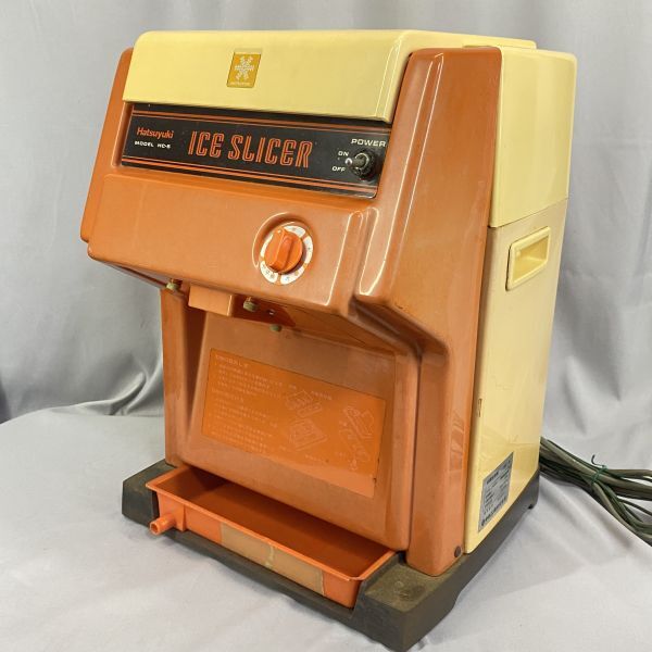 Yahoo!オークション -「かき氷機 レトロ 初雪」(厨房機器) (店舗 Yahoo!オークション -「かき氷機 レトロ 初雪」(厨房機器) (店舗