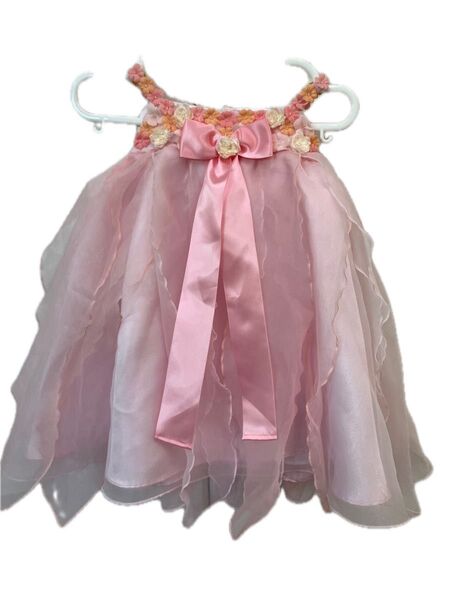 90cm ピンクドレス