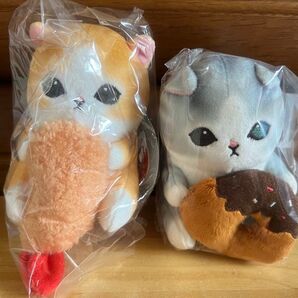 にゃんこのデスクトップ引っ掛けぬいぐるみ