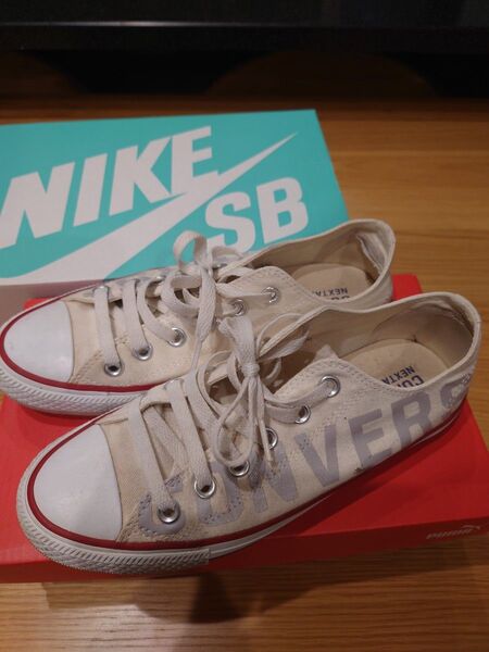 早いもの勝ち★スニーカー 白 コンバース CONVERSE美品